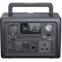 BLUETTI EB3A Portable Power Station, 268Wh Solar Generator LiFePO4 Battery Backup w/ 2 600W (1200W Surge) AC Outlets, Recharge from 0-80% in 30 Min., Mobile Wireless Charger, LFP Backup for Outdoor Camping, Trip, Power Outage - Gray